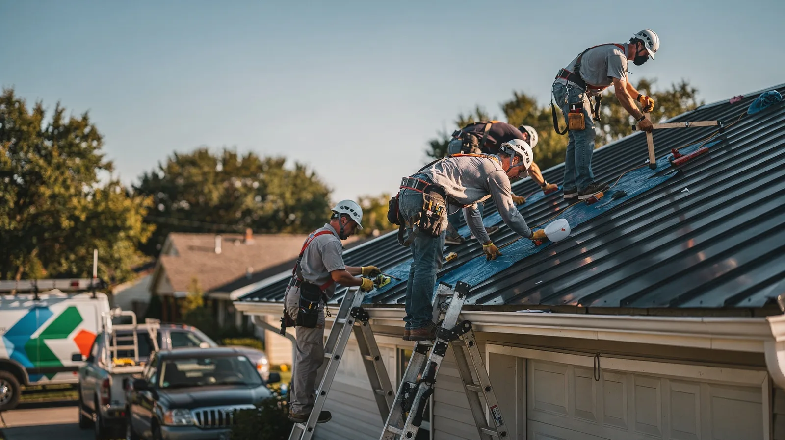 Metal Roof Installation in West York, IL near me